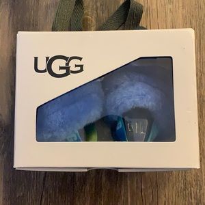 BLUE BABY UGG SLIDES